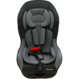 Автокресло "Мишутка" LB 303 F (01 GREY+BLACK DOT) серый/черный